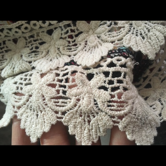 BOHO Shorts💓Pink Paisley Lace Beach Summer Lounge - Picture 7 of 8